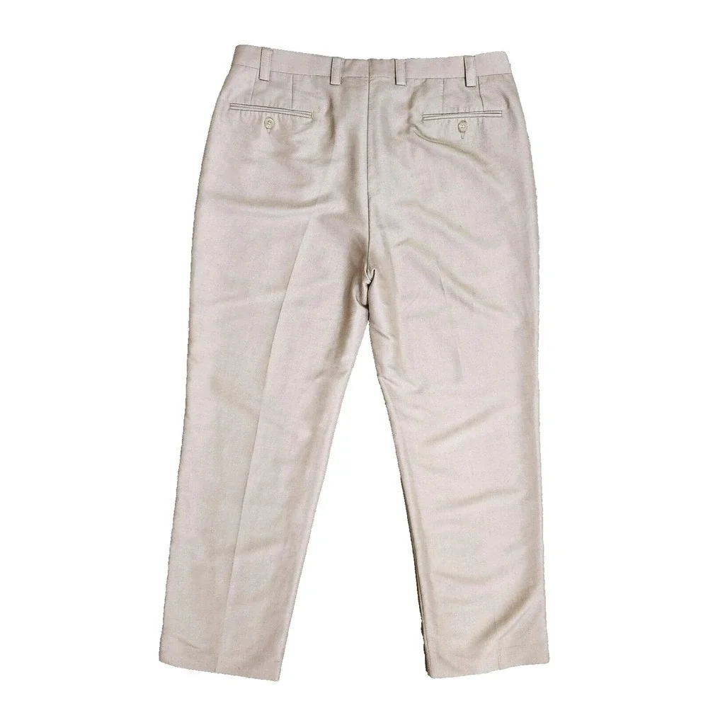 Lauren Ralph Lauren Dress Pants Men's 36x32 (Fits 36x30) Beige Straight Leg